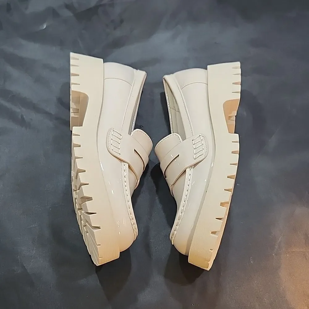 BRAND NEW BAMBOO HUTCH THICK SOLED PLATFORM LOAFERS